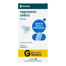 Naproxeno 550mg 20 Comprimidos - Germed - Genérico