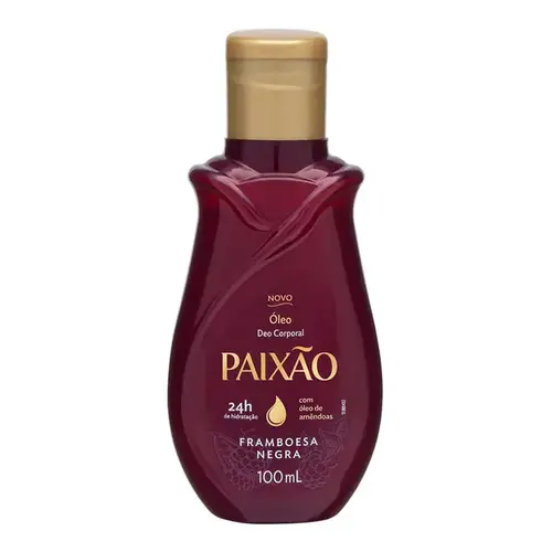 Óleo Corporal Paixão Framboesa Negra 100ml