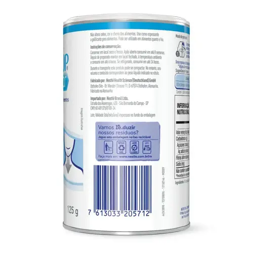 Espessante Alimentar ThickenUp Clear 125g - Nestlé