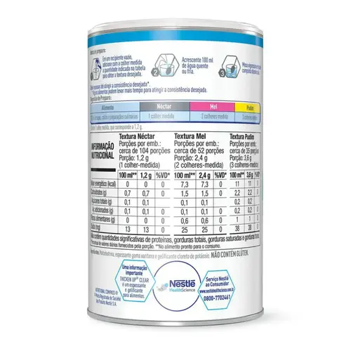 Espessante Alimentar ThickenUp Clear 125g - Nestlé