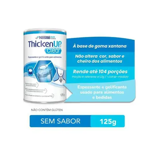 Espessante Alimentar ThickenUp Clear 125g - Nestlé