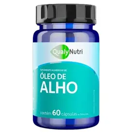 Óleo de Alho 500mg 60 Cápsulas - Qualy Nutri