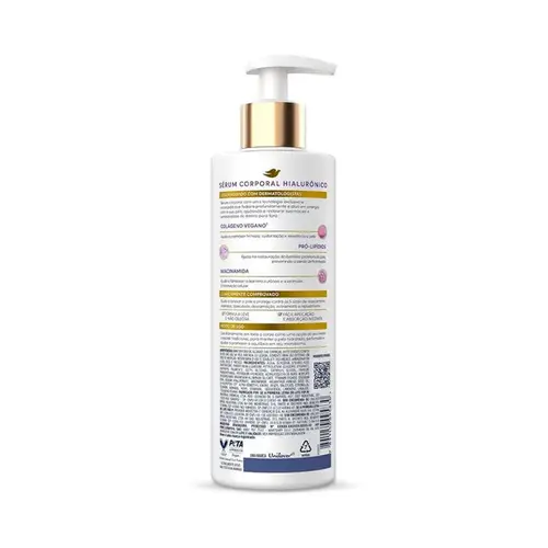 Dove Sérum Hidratante Corporal Hialurônico + Dermo Renovador 380ml