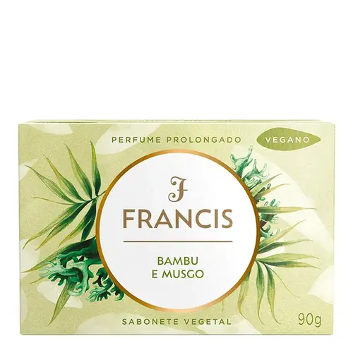 Sabnete Francis Clássico Bambu e Musco 90g