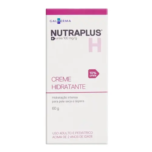 Creme Hidratante Corporal Galderma Nutraplus 10% Ureia Pele Seca e Áspera 60g