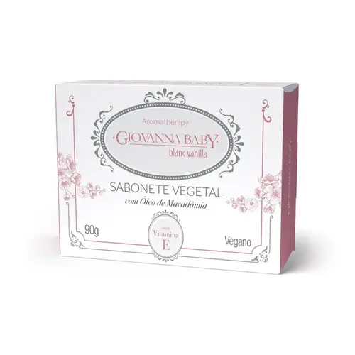 Sabonete em Barra Giovanna Baby Blanc Vanilla 90g