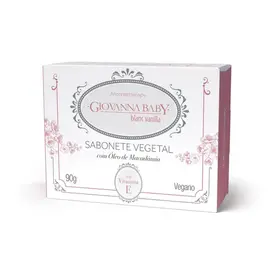 Sabonete em Barra Giovanna Baby Blanc Vanilla 90g