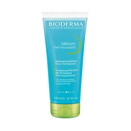 Gel de Limpeza Facial Bioderma Sébium Gel Moussant 200ml