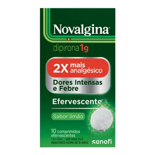 Novalgina 1g - 10 Comprimidos Efervescentes