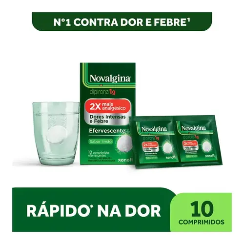 Novalgina 1g - 10 Comprimidos Efervescentes