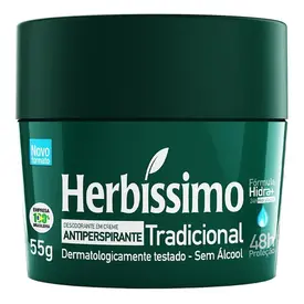 Desodorante Herbíssimo Action Creme Unissex 55g