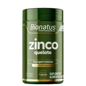 Zinco Quelato Bionatus 60 Cápsulas