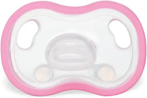 Chupeta Neopan Rosa Silicone Bico Ortodôntico Nº1 0-6 Meses - 1 Unidade