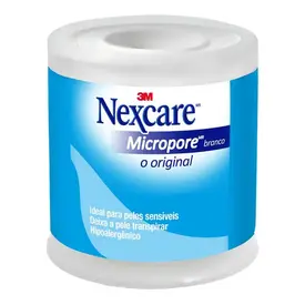 Fita Micropore Nexcare Original Branca 50mm x 4,5m - 1 Unidade