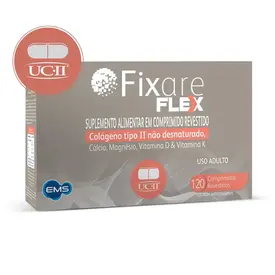 Colágeno Tipo ll - Fixare Flex 120 Comprimidos - EMS