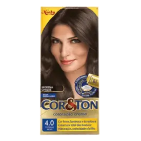 Tintura de Cabelo Cor&Ton 4.0 Castanho Médio 1 Unidade