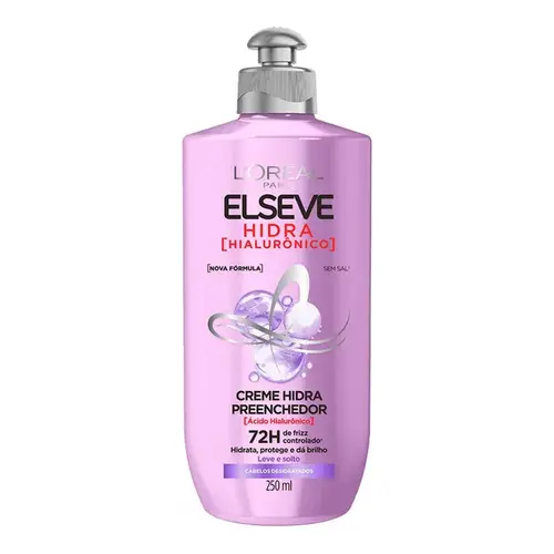 Creme de Pentear Elseve Hidra Hialurônico Preenchedor 250ml