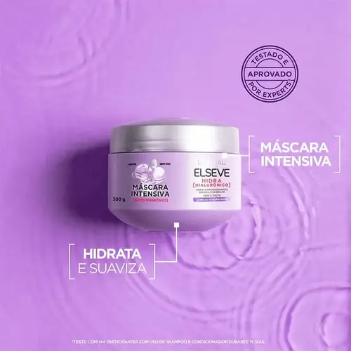 Creme de Tratamento Elseve Hidra Hialurônico 300g - L'Oréal Paris