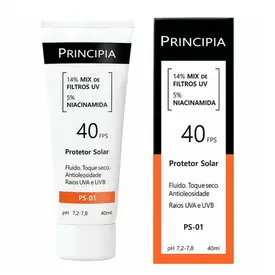 Protetor Solar Facial Principia PS-01 FPS40 40ml