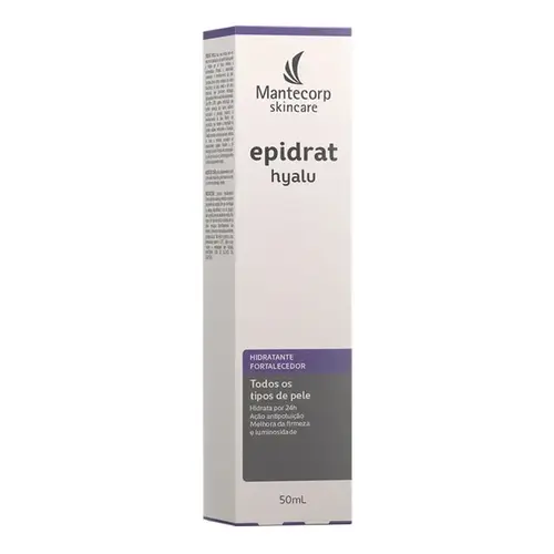 Hidratante Facial Fortalecedor Epidrat Hyalu 50ml Mantecorp