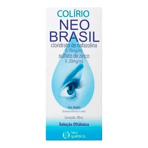 Colírio Neo Brasil 0,15mg/ml + 0,30mg/ml 20ml