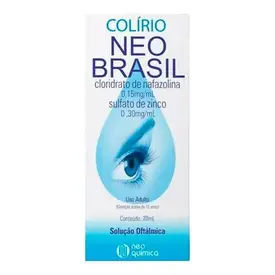 Colírio Neo Brasil 0,15mg/ml + 0,30mg/ml 20ml