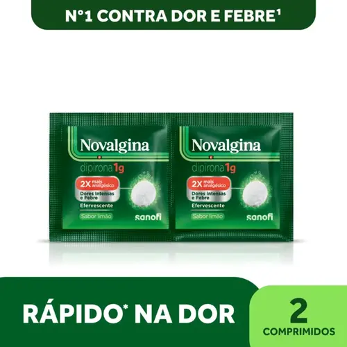 Novalgina 1G 2 Comprimidos Efervescentes