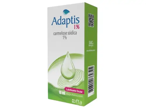Colírio Adaptis 1% Solução Oftálmica Estéril 10ml