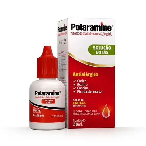Polaramine 2,8mg/ml Gotas 20ml
