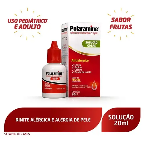 Polaramine 2,8mg/ml Gotas 20ml