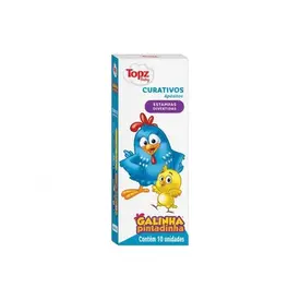 Curativo Topz Baby Galinha Pintadinha 10 Unidades