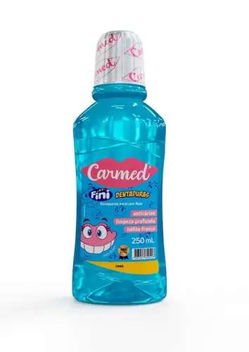Enxaguante Bucal Carmed Fini Dentadura 250ml