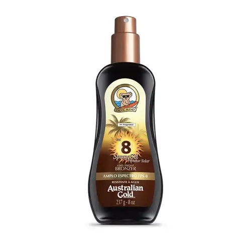 Bronzeador Australian Gold Exotic Blend FPS 8 Gel Spray 237ml