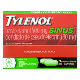 Tylenol Sinus 24 Comprimidos