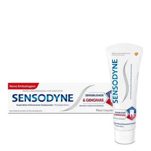 Creme Dental Sensodyne Sensibilidade & Gengivas 100g