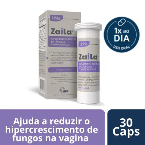 Suplemento Alimentar Zaila 30 Cápsulas