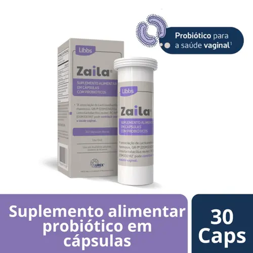 Suplemento Alimentar Zaila 30 Cápsulas