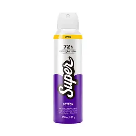 Desodorante Feminino Super Cotton 72H Antitranspirante Aerossol 150ml