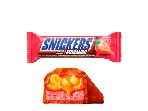 Chocolate Snickers Mousse de Morango 42g