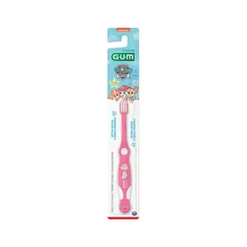Escova Dental Infantil GUM Baby Patrulha Canina Cerdas Macias 3 a 24 meses 1 Unidade – Cores Sortidas