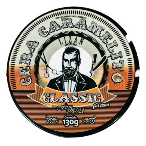 Cera Capilar Modeladora Lizan Classic Caramelito 130g