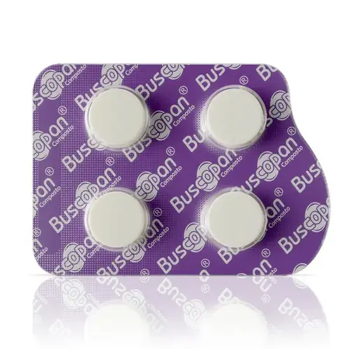 Buscopan Composto 10mg + 250mg 4 Comprimidos