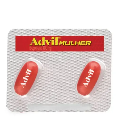 Advil Mulher 400mg 2 Cápsulas