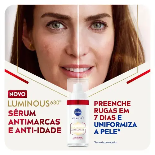 Sérum Facial NIVEA LUMINOUS 630 Avançado Antimarcas Escurecidas 30ml