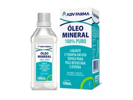 Óleo Mineral ADV Farma - 100% Puro - 100ml