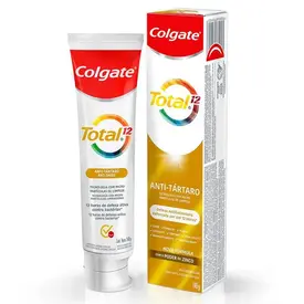 Creme Dental Colgate Total 12 Antitártaro Flúor 140g