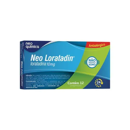 Neo Loratadin 10mg 12 Comprimidos