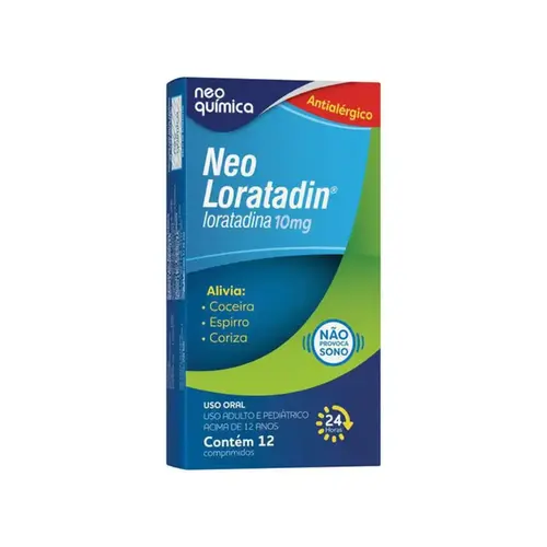 Neo Loratadin 10mg 12 Comprimidos