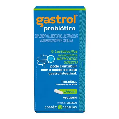 Gastrol 10 Cápsulas
