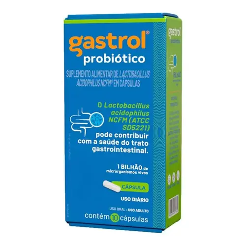 Gastrol 10 Cápsulas
